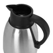GARRAFA TÉRMICA 1,2 L PRESS & DRINK - INOX/PRETO - Foto 8