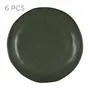 JOGO DE PRATO RASO C/6 PÇS GEO ORGÂNICO