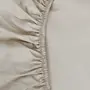 JOGO DE CAMA KING 4 PEÇAS HIGH-SATIN - BEGE - Foto 6