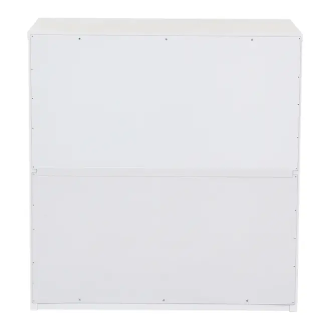 CÔMODA 5 GAVETAS 92 CM X 52 CM NIZE - BRANCO - Foto 6