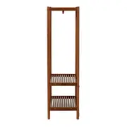 GUARDA-ROUPA DE SOLTEIRO ABERTO 87 CM X 1,57 M ARAPU - NOZES - Foto 3