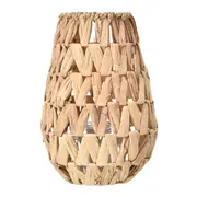 LANTERNA 31 CM KANAWA - FIBRA CLARA/NATURAL - Foto 2