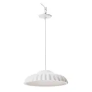 LUMINÁRIA DE TETO PLISSÊ - BRANCO - Foto 1