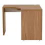 MESA DE CANTO 1,01 M X 1,01 M BOSS - OAK TAMMI/BRANCO - Foto 2