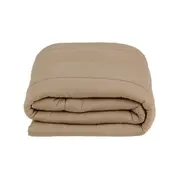 EDREDOM DUPLA-FACE SOLTEIRO 1,60 M X 2,40 M MISCELLAN - OFF WHITE/CAQUI - Foto 6