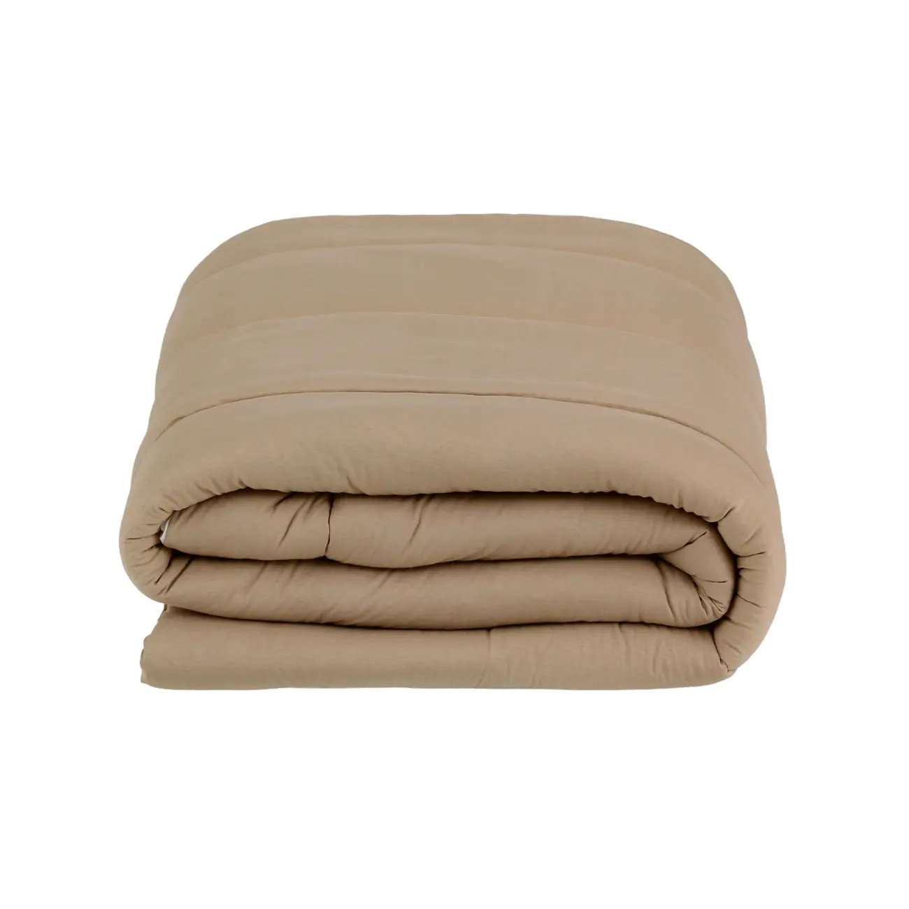 EDREDOM DUPLA-FACE SOLTEIRO 1,60 M X 2,40 M MISCELLAN - OFF WHITE/CAQUI - Foto 6