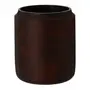 VASO DECORATIVO 20 CM BROMLEY - ENCERADO CASTANHO - Foto 2