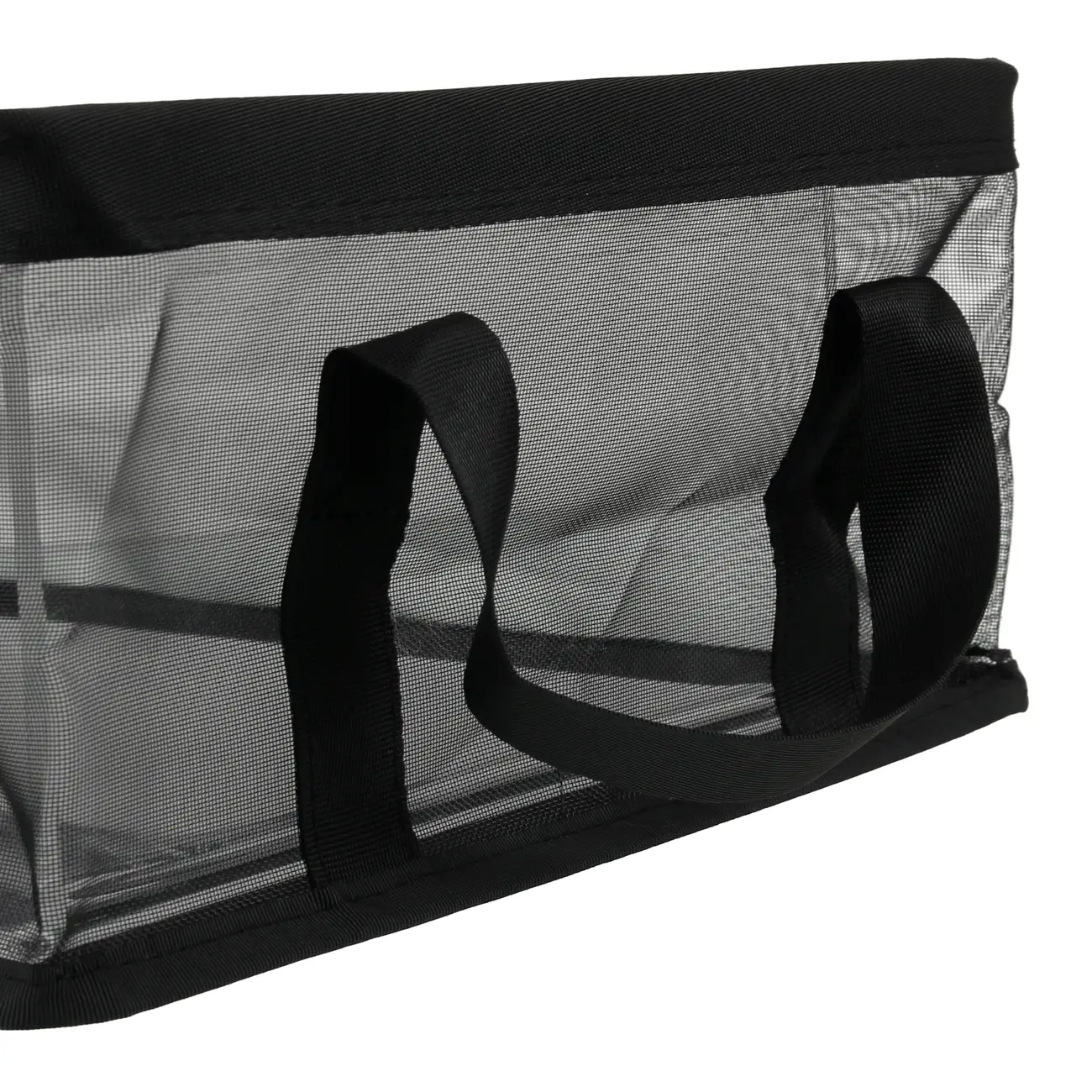 CESTO ORGANIZADOR 13 CM X 38 CM X 26 CM BREEZY - PRETO - Foto 4