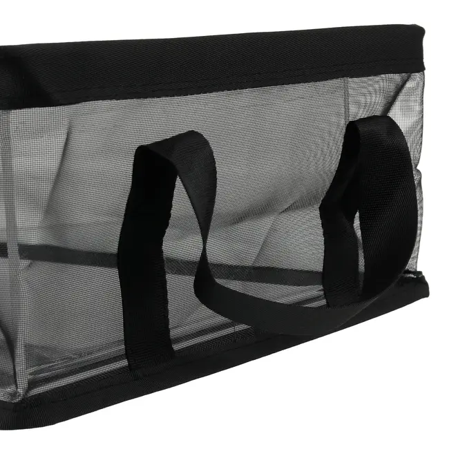 CESTO ORGANIZADOR 13 CM X 38 CM X 26 CM BREEZY - PRETO - Foto 4