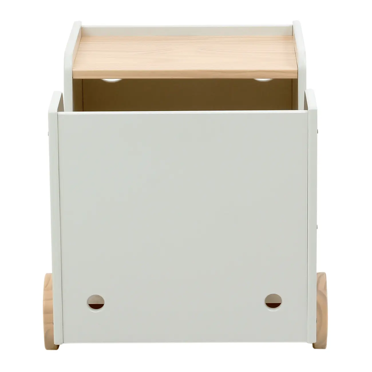 MESA INFANTIL 47 CM X 70 CM MINICIDADE - BRANCO/NATURAL WASHED - Foto 5