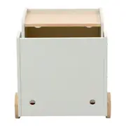 MESA INFANTIL 47 CM X 70 CM MINICIDADE - BRANCO/NATURAL WASHED - Foto 5
