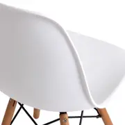 CADEIRA DE COZINHA EASY WOOD - FAIA/BRANCO - Foto 7