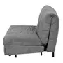 SOFÁ-CAMA 2 LUGARES PLIE - CINZA - Foto 5