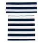 ASSENTO/ENCOSTO BLUESTRIPE PARA ESTRUTURA DE CADEIRA LEME - AZUL ESCURO/BRANCO - Foto 4