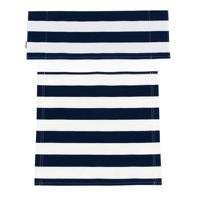 ASSENTO/ENCOSTO BLUESTRIPE PARA ESTRUTURA DE CADEIRA LEME - AZUL ESCURO/BRANCO - Foto 4