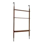 ESTANTE/ESC/TV 3,18 M X 2,41 M LIBRERIA - NOZES/PRETO - Foto 4