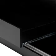 ESTRUTURA DE GUARDA-ROUPA DE CASAL 2 PORTAS FRIZ - PRETO - Foto 6