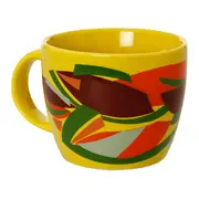 CANECA 400 ML VIBRA VERÃO - AMARELO/AÇAY - Foto 8