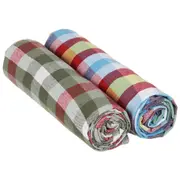 TOALHA DE MESA 1,40 M X 2,10 M COLONIAL - AZUL/MULTICOR - Foto 6