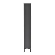 ESTANTE 70 CM X 1,97 M SLEEK - GRAFITE/PRETO - Foto 3
