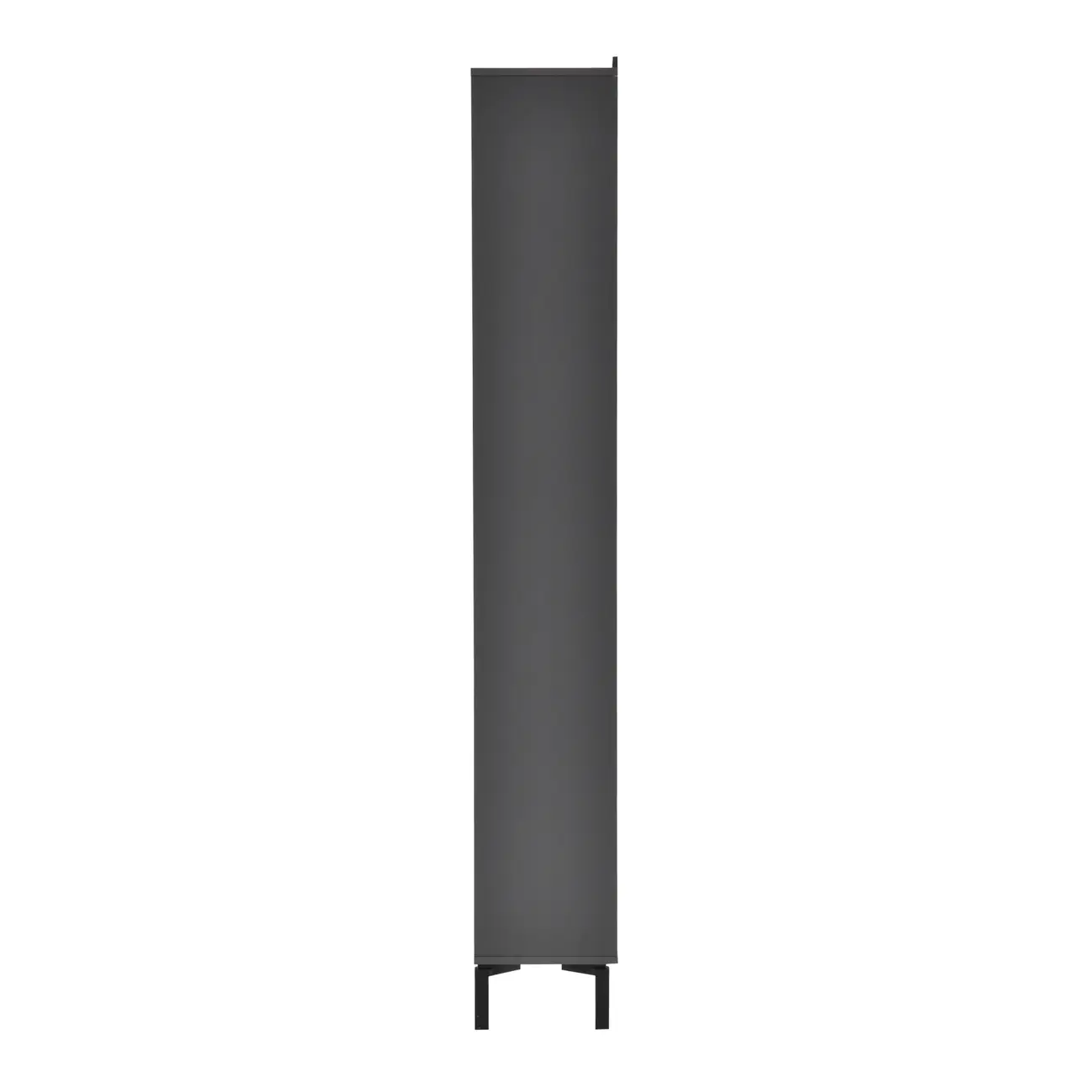 ESTANTE 70 CM X 1,97 M SLEEK - GRAFITE/PRETO - Foto 3