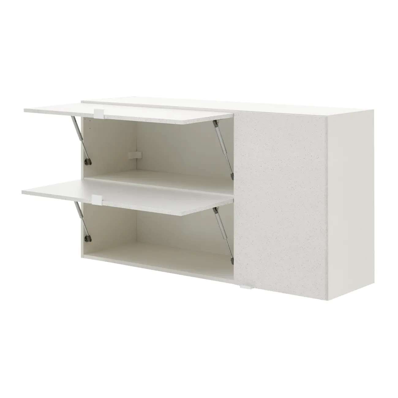 ARMÁRIO COZINHA COMPL. 2P 3P 3 PÇS SLEEK - BRANCO/GRANILITE - Foto 5