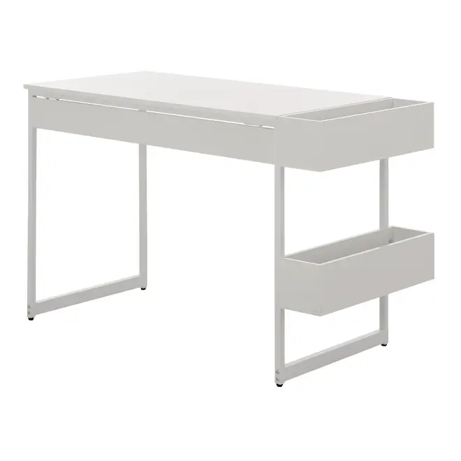 ESCRIVANINHA 1,14 M X 55 CM BITSY - BRANCO/BRANCO - Foto 6