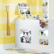 RÉGUA INFANTIL 130 CM ANIMADINHOS - AMARELO/CORES FUSION - Foto 4