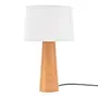 LUMINÁRIA DE MESA MASSIV C/CUP K - AMÊNDOA/BRANCO - Foto 1