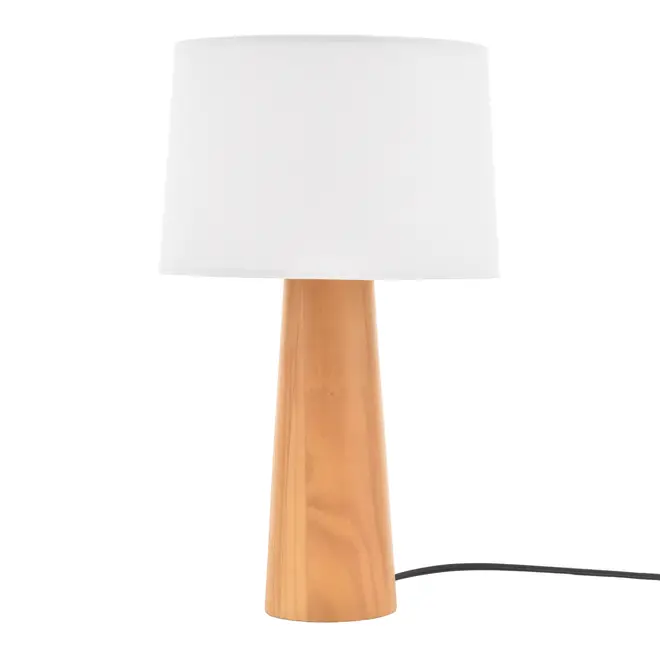 LUMINÁRIA DE MESA MASSIV C/CUP K - AMÊNDOA/BRANCO - Foto 1
