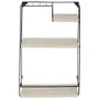 PRATELEIRA TRIPLA 64 CM X 38 CM X 15 CM POSTO - PRETO/NATURAL WASHED - Foto 1
