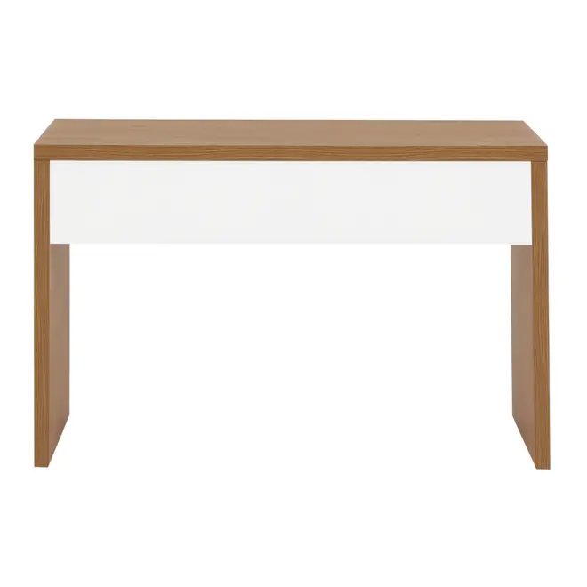 MESA DE ESCRITÓRIO 1,20 M X 51 CM BOSS - OAK TAMMI/BRANCO - Foto 5