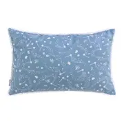 ALMOFADA 50 CM X 30 CM DELICADÊ CADÊ - BLEU CENDRÉ/MULTICOR - Foto 2