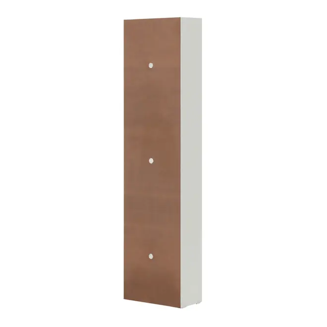 SAPATEIRA PAREDE 5 PORTAS BASCULANTES FAMILY THIN - BRANCO/BRANCO - Foto 6