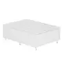 CAMA BOX DE CASAL C/GAVETA MIDDY - BRANCO/BRANCO - Foto 6