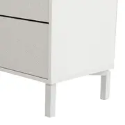 CÔMODA 6 GAVETAS 1,50 M X 42 CM SLEEK - BRANCO/GRANILITE - Foto 11