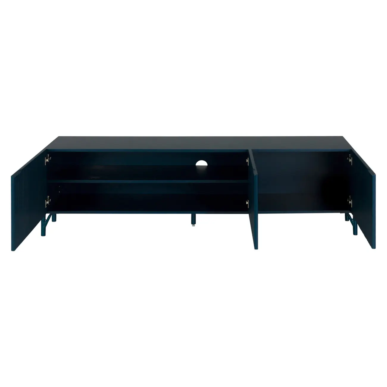 RACK 3 PORTAS 1,60 M X 41 CM LINHAS - GALAXY BLUE/GALAXY BLUE - Foto 3