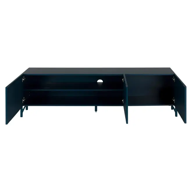 RACK 3 PORTAS 1,60 M X 41 CM LINHAS - GALAXY BLUE/GALAXY BLUE - Foto 3