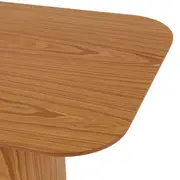 MESA DE ESCRITÓRIO 1 GAVETA 1,70 M X 72 CM ALLURE - FREIJÓ/FREIJÓ - Foto 8