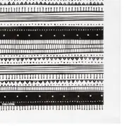 GUARDANAPO 39 CM X 39 CM PACOTE COM 20 PEÇAS MIREMBA - BRANCO/PRETO - Foto 4