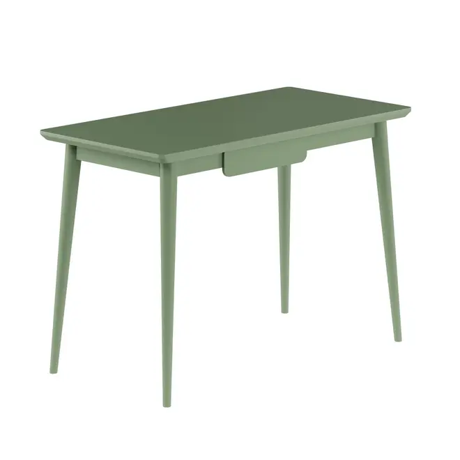 MESA DE ESCRITÓRIO 1 GAVETA 1,10 M X 55 CM SKAND - SÁLVIA - Foto 20