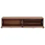 RACK 2 PORTAS BASCULANTES 2,12 M X 40 CM MASCAVO - NOZES/INCOLOR - Foto 8