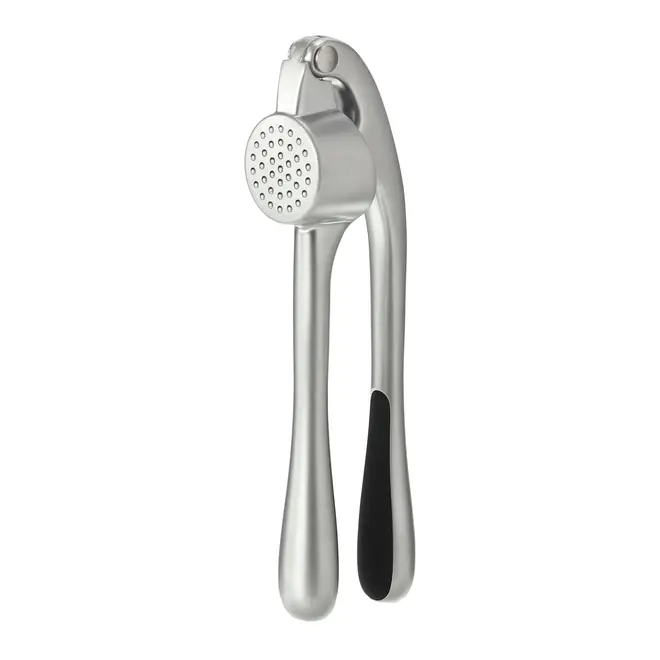 ESPREMEDOR DE ALHO 17 CM GREAT CHEF - ZINCO/PRETO - Foto 1