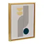 QUADRO II 30 CM X 24 CM GOLD PATH - OURO/VERDE ESCARAVELHO - Foto 2