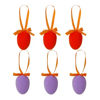 KIT COM 6 PINGENTES OVOS PÁSCOAMOR