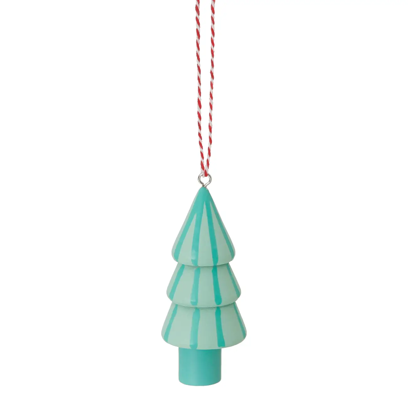 PINGENTE ÁRVORE 9 CM COLORFUN XMAS - SORBET DE MENTA - Foto 1