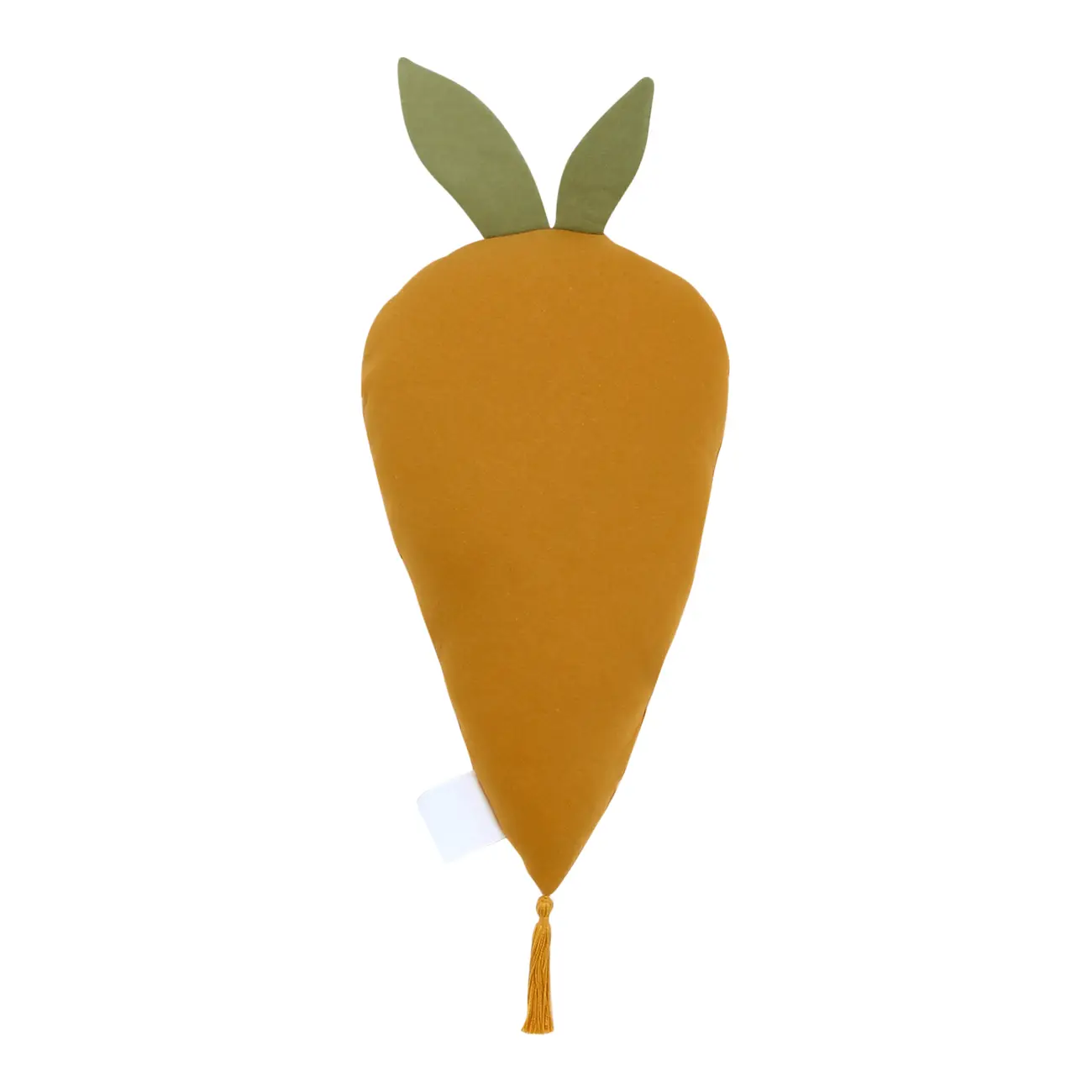 ALMOFADA 48 CM X 21 CM DA HORTINHA CENOURINHA - LARANJA/SÁLVIA - Foto 2