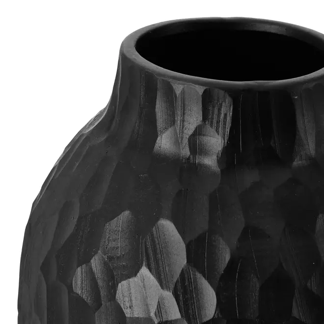 VASO 32 CM NWALI - PRETO - Foto 4