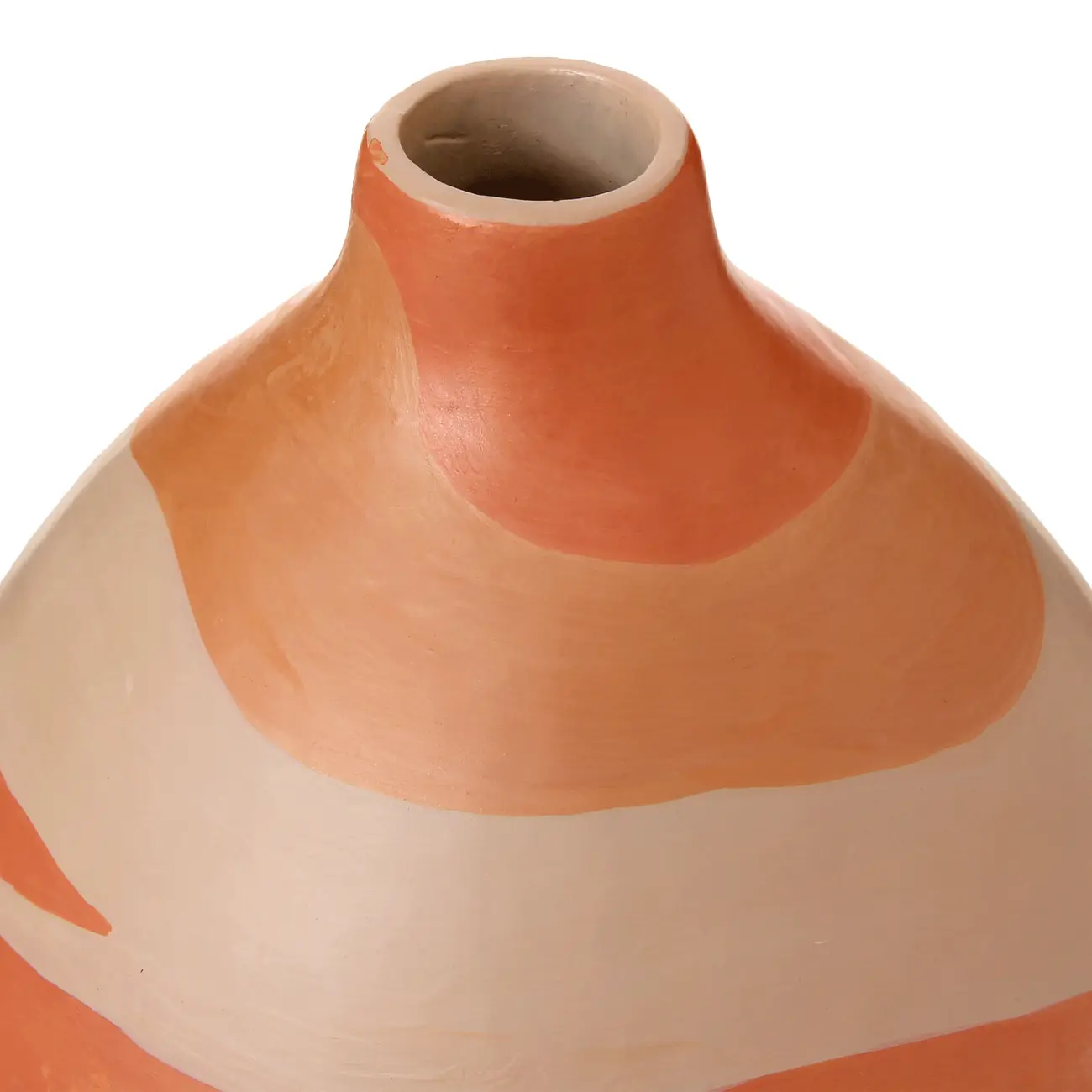 VASO DECORATIVO 19 CM CONTORNOS DO VALE - MULTITONS DE ARGILA CRUA - Foto 4