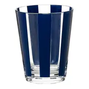 COPO LONG DRINK 460 ML BLUESTRIPE - INCOLOR/AZUL ESCURO - Foto 1